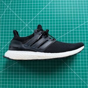 adidas Black and White Ultra Boost Men's Sneakers